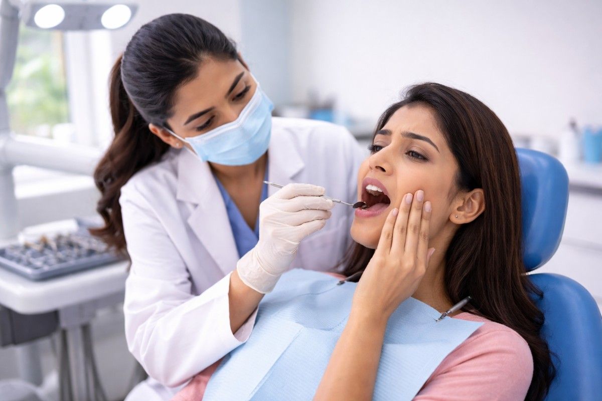 Signs You Need a Dental Crown in Faridabad Right Now