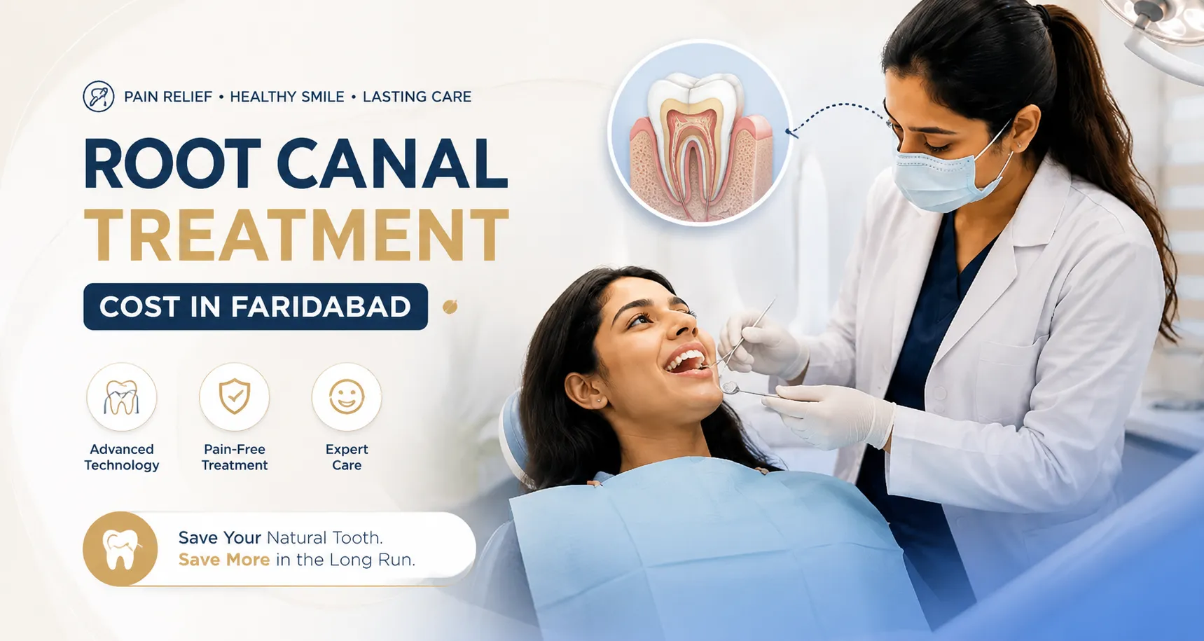 Root Canal Treatment Cost in Faridabad
